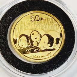 2013..... .999 Gold Chinese Panda Coin PROOF 1/10 Ounce