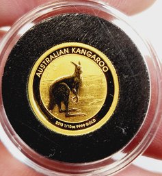 2013.......1/10 Ounce .999 Gold Australian Kangaroo Coin PROOF