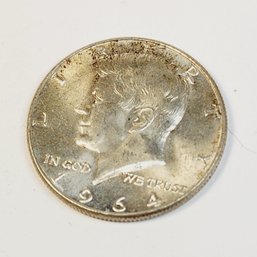 1964 Kennedy SILVER  Half Dollar