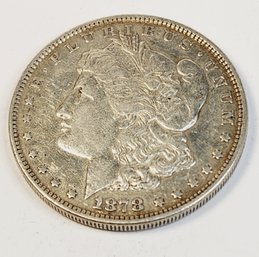 1878 Morgan Silver Dollar (first Year Of Morgans)