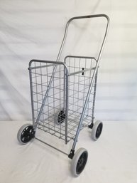Small Metal Folding Shopping Utility Cart