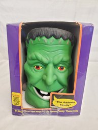 Never Used Haunted Hollow Sound Activated Singing Frankenstein Halloween Decoration