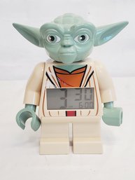 LEGO Star Wars Yoda Alarm Clock - Works!