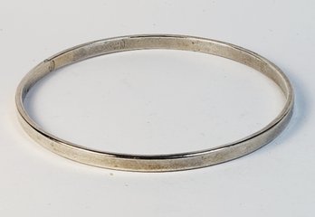 Classic Solid Sterling Silver Bangle Bracelet