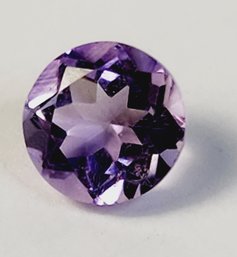 2 Carat ---------- 8mm Round Cut Amethyst Loose Gemstone