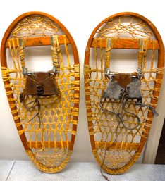 Old US Lund Military Snow Shoes 32 Inch