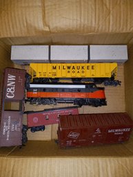 Lot Of Vintage HO Scale Trains