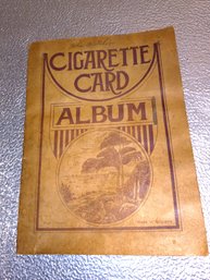 Old Cigarette Card Album