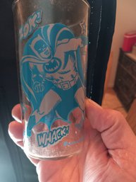 1966 Batman With Robin The Boy Wonder Glass