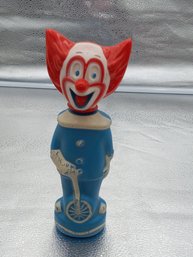 Vintage Bozo The Clown Soaky Bottle