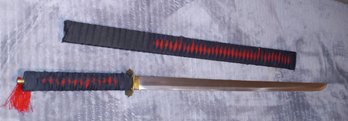 Cloth Wrapped Ninja Sword And Scabbard