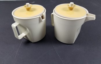 Vintage Tupperware Cream And Sugar NOS New