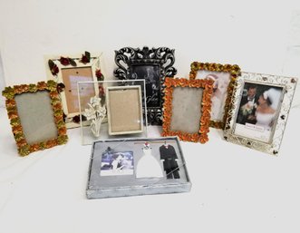Beautiful Selection Of Eight Decorative Picture Frames: 4x5, 5x7