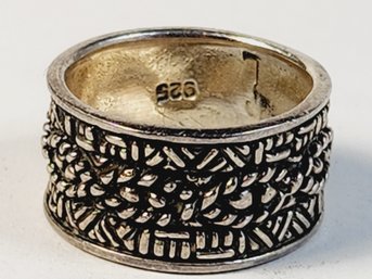 Super Vintage Solid Sterling Silver Ring