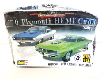 1970 PLYMOUTH HEMI CUDA 2 N1 425HP 426 V8 Special Edition  Model Kit  1:25 - Factory Sealed