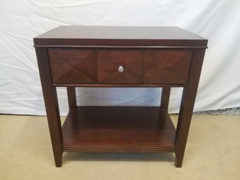 One Drawer Nightstand In Expresso