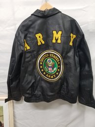Jacket  With United States Army Patches - Size 2XL