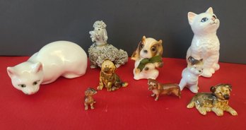 Grouping Of Miniature Ceramic Animals