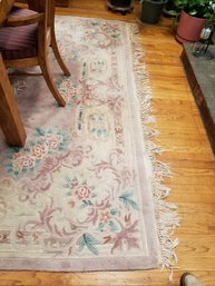 Floral Area Rug, 11' X 8'