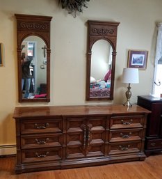 Bedroom Dresser With 2 Mirrors - Drexel Heritage