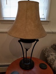 Table Lamp With Shade, 30'H