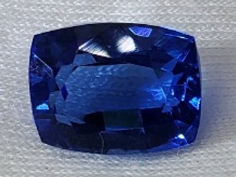 Beautiful 40.50 Ct Lab Created Blue Sapphire ~ 11mm X 9mm X 6mm