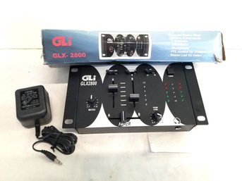 GLI GLX-2800 Compact Stereo Mixer In Box