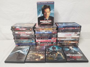 46 Horror, Sci-Fi & Thriller Movie DVD's