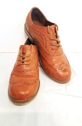 Women's ROCKET DOG Leather Perforated Lace-up Oxfords Brogue Wingtip Shoes  Size 7.5