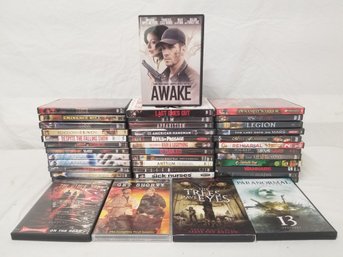 41 Thriller, Horror & Action Movie DVD's