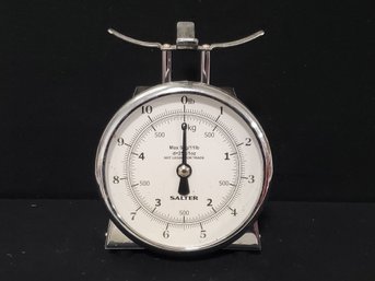 Vintage SALTER 11 Pound Stainless Steel Scale - No Top Bowl Included