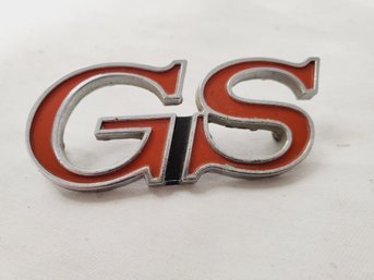 1960s / 1970s Buick GS Red & Black Exterior Car Emblem