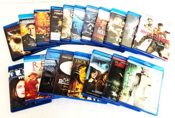 Great Selection Of 19 Mixed Genre Blue Ray DVD's