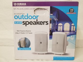 Yamaha All-weather Outdoor Speakers NS-AW150W - NOS