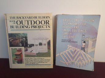 Construction And Building Book Lot