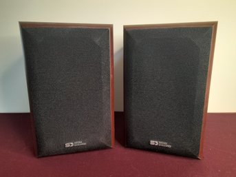 Sound Dynamics Bookshelf Speakers