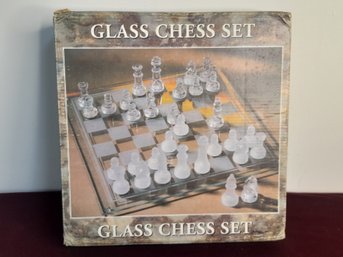 Glass Chess Set