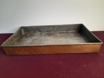 Large Copper Roasting Pan