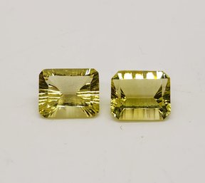 2 AAA Green Gold Quartz