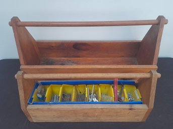 Wooden Toolboxes With Hardware 6