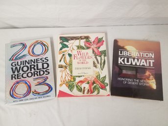 Trio Of Coffee Table Books