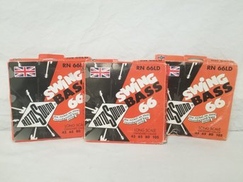 Swing Bass 66 Long Scale Standard Gauge Guitar Strings - NOS