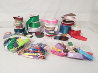 Lot Of Crafting Ribbons