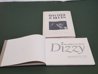 Two Coffee Table Books - Dizzy Gillespie /  Rhythm & Blues