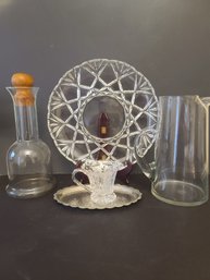 Group Of Vintage Glassware