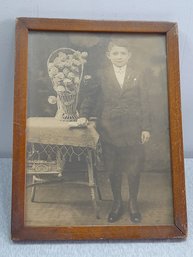 Vintage Photograph Of A Young Boy