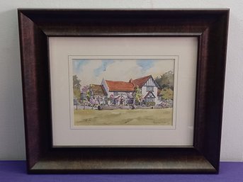 The Cricketers Signed Print