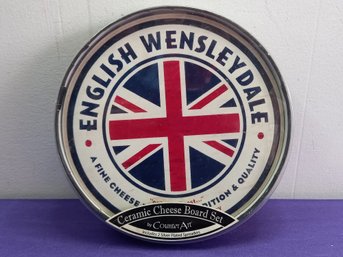 English Wensleydale Ceramic Cheese Board