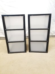 Set Of Two Sterilite 3 Drawer Storage Towers