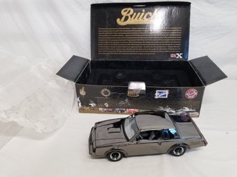 1987 Buick GNX Centennial Silver GMP 118 Diecast Car New #1438